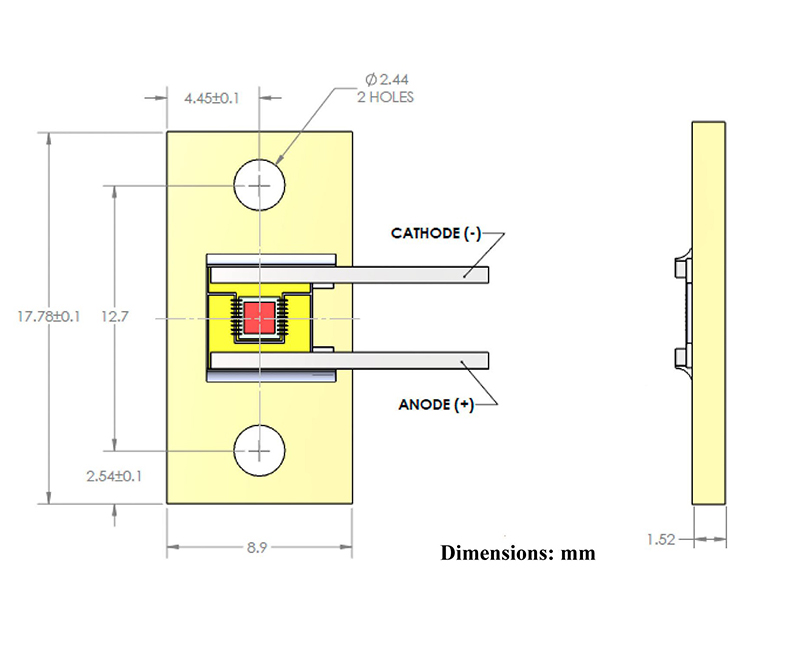 808nm 7W CW VCSEL Laser Diode