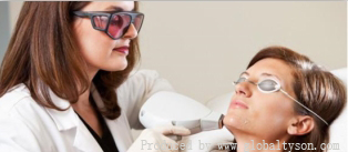 TYSON laser application on skin care