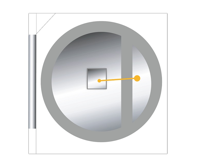 Si Photodiode Chip with Bandpass filter PD8797