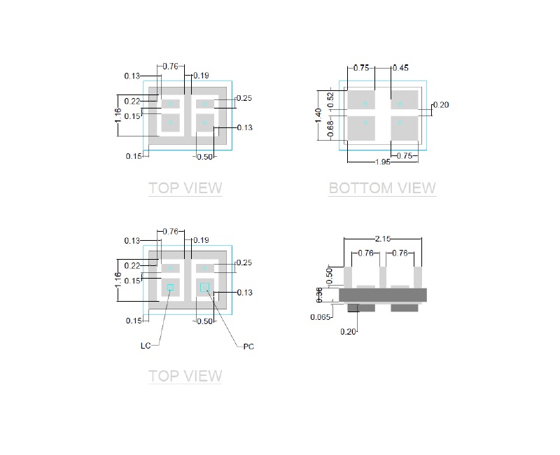 940nm 8mW VCSEL Laser Diode With Photodiode