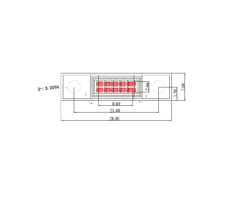 808nm 50W VCSEL Diode